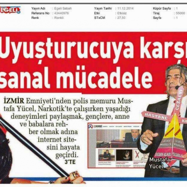 Uyuşturucuya Karşı Sanal Mücadele